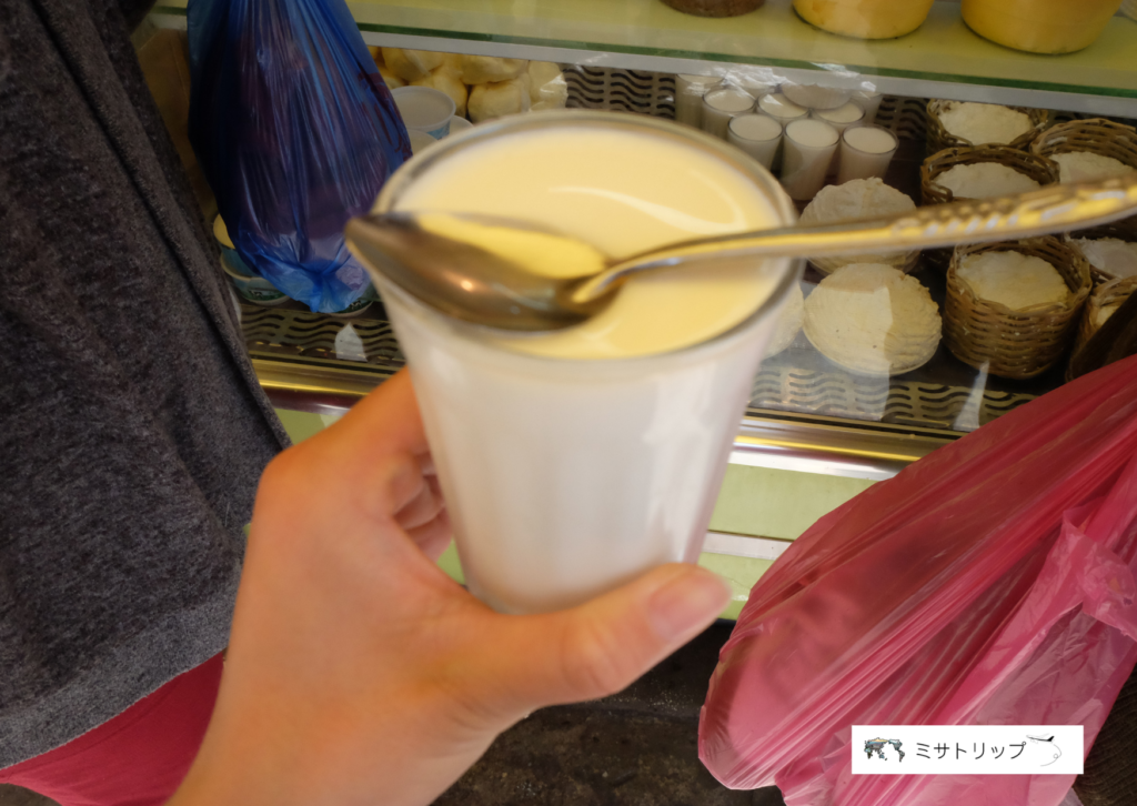 乳製品のデザート