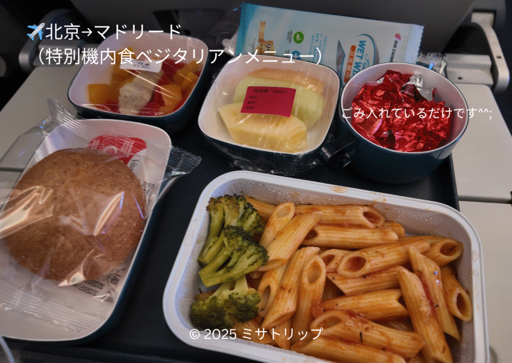 ベジタリアンメニュー