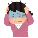 悩む旅人